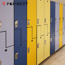 Colorful HPL phenolic resin compact laminate board for school children classroom locker 