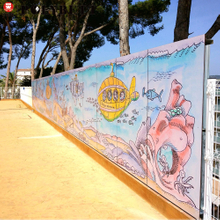 New Material for Playground Usage Digital Printing Panels with HPL Compact Laminate Board 