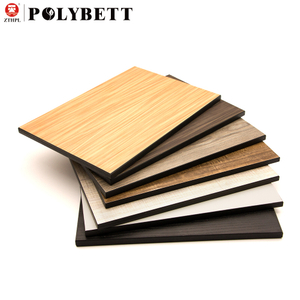 Decorative waterproof fireproof heat resistant double finish hpl high pressure compact phenolic resin laminate board 