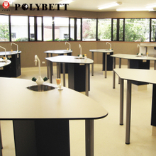 16mm 19mm Chemical Resistant Compact Laminate for Laboratory Bench Top 
