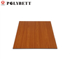 High Gloss Solid Wood Color Phenolic High Pressure Compact Hpl Wall Cladding