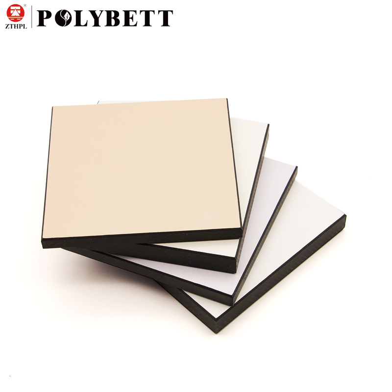 HPL Sheet solid color series high pressure compact laminate for kitchen laminate sheets 